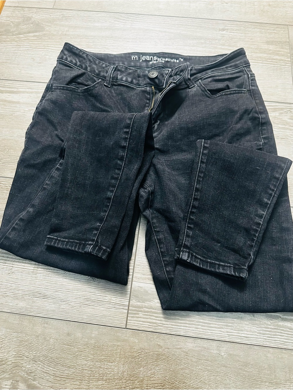 Maurices Black Skinny Jeans
